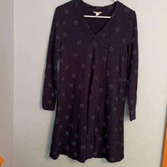 LOFT Small Long Sleeve Nightgown - Picture 3 of 6